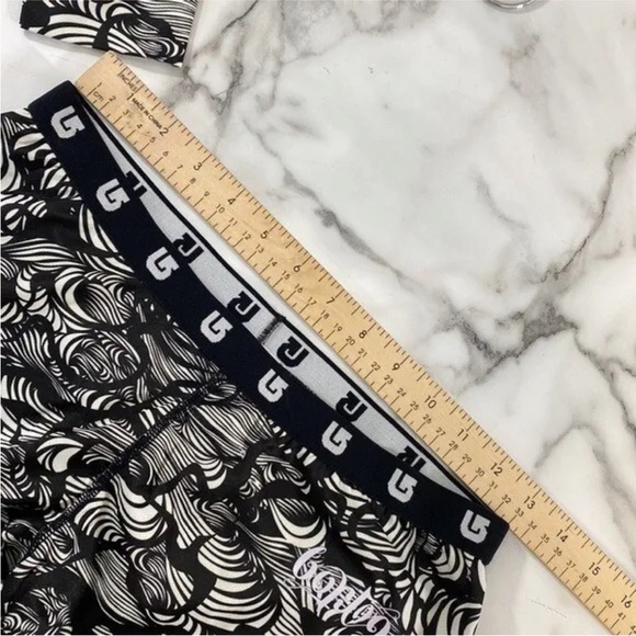 Burton Dry Ride 2 PC Leggings Top Girls Medium Black Abstract Snow Baselayer - Picture 6 of 7